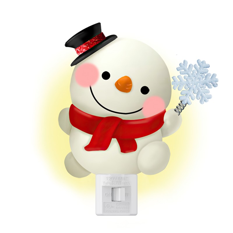 Christmas Nightlight Snowman Nightlights