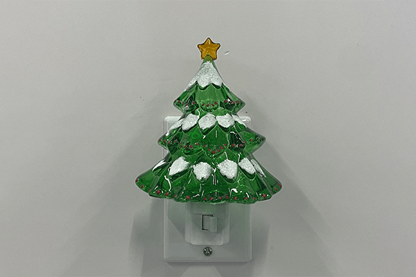 Plug In Christmas Tree Night Light