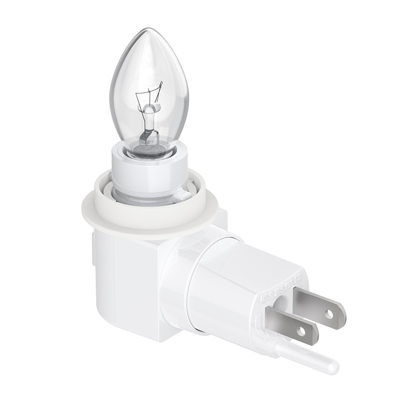 etl us plug  3 pin night light plug for glass fragrance wammer  3