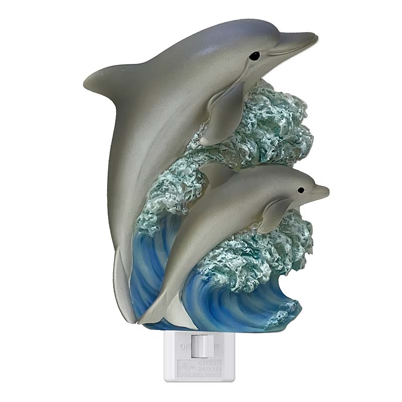 dolphin night light plug