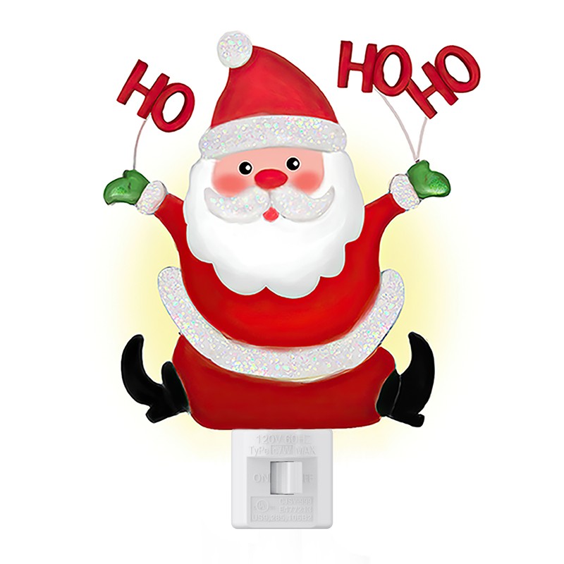 Santa Night Light Plug